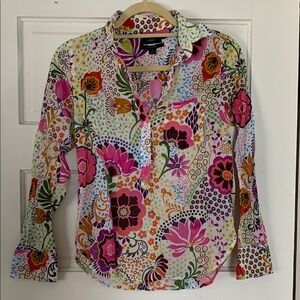 Floral Multicolor Women's Top